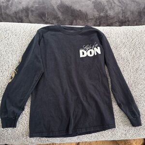 Don Toliver “Life of a Don” Black Long Sleeve Graphic Tee
